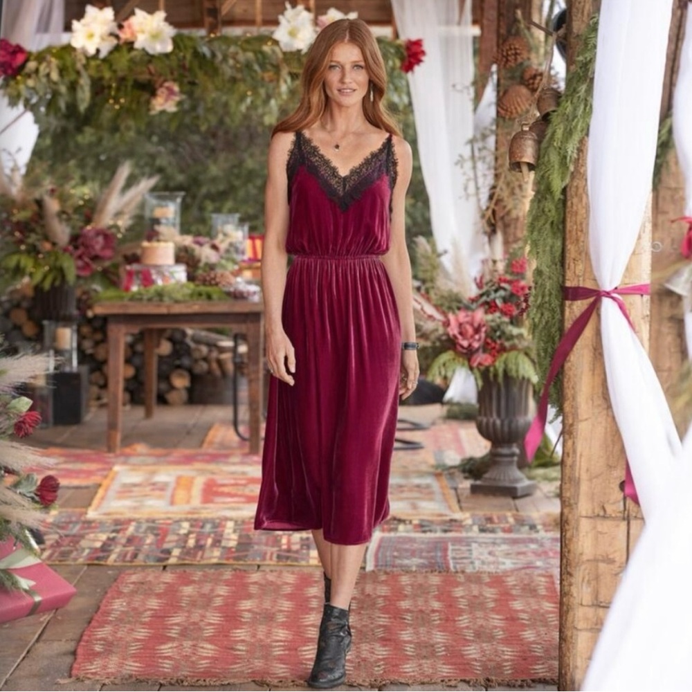 Sundance Norma Elegant Velvet Dress